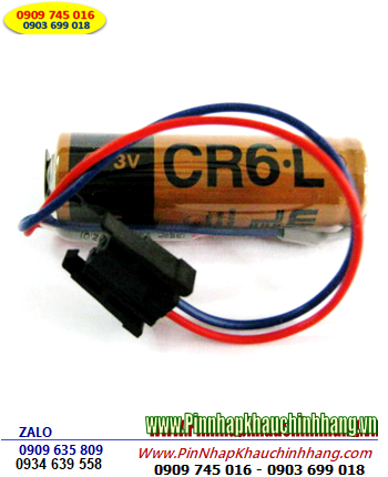 FUJI CR6.L, Pin nuôi nguồn PLC FUJI CR6.L lithium 3v AA2300mAh (Japan)